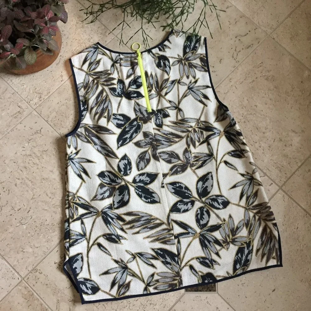 J. Crew Sleeveless Cotton Top  (NEW) - Picture 2 of 10